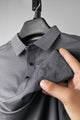 Turbo Midnight Self Lining Men's Polo Shirt In Grey