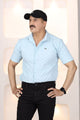 Turbo Puff Structured Pattern Casual Shirt