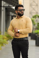 Turbo Vintage Patterend Long Sleeve Cotton Casual Shirt