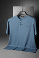 TRB Henley Neck Button Placket  Men's Tee