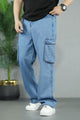 Turbo 6 Pockets Relaxed Baggy Jeans