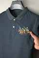 Rph Lren Polo Triple Pony Men's Polo Shirt In Light Blue