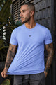 Rebok Wor Superium Detail Imp Dry-Fit Tee In Light Blue