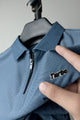 Turbo Abstract Symmetry Zip-Collar Men's Polo Shirt (Copy)