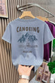 Mens Elevated Style Graphic Tee In Light Blue