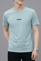 Mens Prime Comfort Round Neck T-shirt In Ice Blue