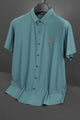 Turbo Stripe Edition Comfort Casual Shirt In Light Blue