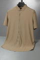 Men's Cuban Texture Silk Casual Shirt