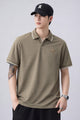 Turbo Distinctive V-Neck Collar Polo T-Shirt