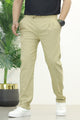 XRSN Double Plate Style Slim-Fit Trouser In Light Camel