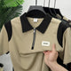 Turbo Performance Cut Men's Polo Shirt In Light Camel