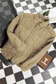 Resistant Diamond Quilted Collar Style Imported Puffer Jacket