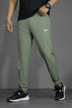 Nke Form Standard Elastic Dry-Fit Trouser In Light Green