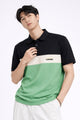 Turbo Panel Style Men's Polo Shirt In Light Green