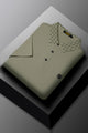 Turbo Diamond Motif Collar Stitchless Men's Polo Shirt