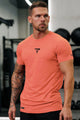 Turbo Run Club Airflow Cool Dry-Fit Tee In Light Orange