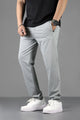 Turbo Premium Style Slim-Fit Trouser In Light Grey