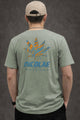 Mens Graphic Prestige Graphic Tee In Light Grey