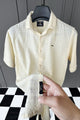 Turbo Designer Motif Embossed Casual Shirt