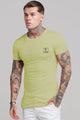 Turbo 'Aero-Flow' Perforated Running Dry-Fit Tee In Light Lemon