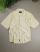 Turbo Designer Motif Embossed Casual Shirt
