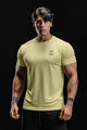 Turbo 'Aero-Flow' Perforated Running Dry-Fit Tee In Light Lemon