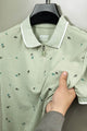 Regal Wear Collared Men's Polo Shirt In Light Moss Green