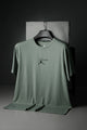Jrdn Air Fit Edge Imp Dry-Fit Tee In Grey