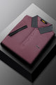 Turbo Polo Concept Men's Polo Shirt In Light Maroon