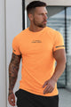 Turbo 'Running Division' Raglan Sleeve Dry-Fit Tee In Light Orange