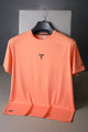 Turbo Run Club Airflow Cool Dry-Fit Tee In Light Orange