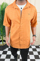 Turbo ShowOff Self Pattern Casual Shirt