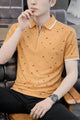 Regal Wear Collared Men's Polo Shirt In Light Orange