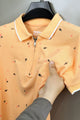 Regal Wear Collared Men's Polo Shirt In Light Orange