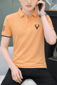 Craz Comfort Refined Men's Polo Shirt In Light Orange