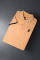 Grdno Polo Classic Edge Men's Polo Shirt In Light Orange