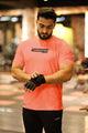 Turbo Pro Sports Climalite Mesh Dry-Fit Tee In Light Orange