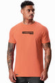 Turbo Pro Sports Climalite Mesh Dry-Fit Tee In Light Orange