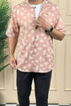 Turbo Rich Floral Printed Casual Shirt