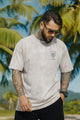Elite Casualwear Contrast Mens T-shirt In Light Pink