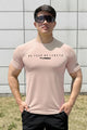 Turbo Motivational Quote ClimaCool Dry-Fit Tee In Light Pink