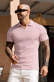 Turbo Signature Style Men's Polo Shirt In Baby Pink