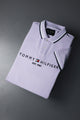 Tmy Hilfgr Casual Prestige Men's Polo Shirt In Light Purple