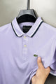 Lcste Casual Vogue Men's Polo Shirt In Light Purple