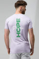 Turbo Strength in Hope Performance Dry-Fit Tee In Light Purple
