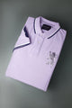 Grdno Polo Modern Icon Men's Polo Shirt In Light Purple