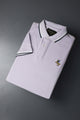 Polo Signature Style Men's Polo Shirt In Light Purple