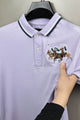Rph Lren Polo Urban Legacy Men's Polo Shirt In Light Purple