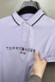 Tmy Hilfgr Casual Prestige Men's Polo Shirt In Light Purple
