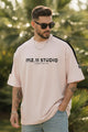 Emerald Edge Round Neck OverSize T-shirt